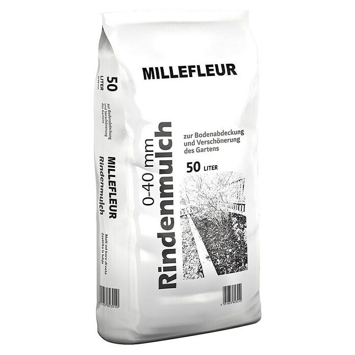 Dekorativna zastirka Millfleur  (Zrnavost: 0 mm - 40 mm, 50 l, Temno rjava) | 7509 - Rindenmulch | IAHA - Erde | IAH - Dünger / Pflanzenschutz | IA - Gartenhartware | I - Stadtgarten | BAUHAUS
