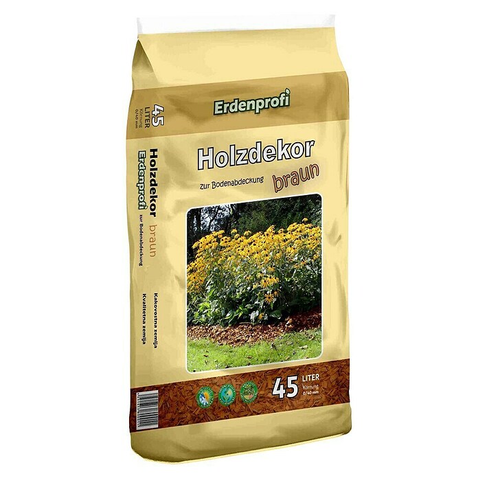 Okrasno lubje Erdenprofi  (Temno rjava, 45 kg) | 7510 - Dekor Rinde, Holz, Lawa, Bims | IAHA - Erde | IAH - Dünger / Pflanzenschutz | IA - Gartenhartware | I - Stadtgarten | BAUHAUS