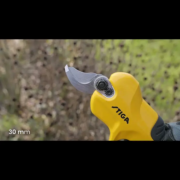 Stiga Akku-Astschere SC 100E - 20 V, 1 Akku, Max. Aststärke: 30 mm - STIGA Akku-Astschere