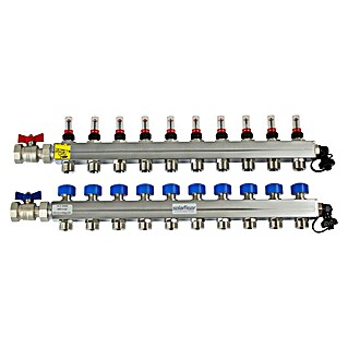 Solarfloor Verteiler (Anzahl Anschlüsse: 10 Stk.)