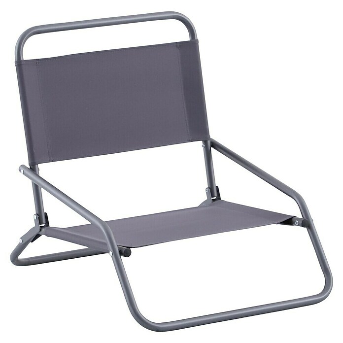 Sunfun Stol za na plažo  (Antracit, Jeklo, Zložljivo) | 8350 - Stühle Textilen | ICAB - Sommermöbel Stühle | ICA - Sommermöbel | IC - Freizeit im Garten | I - Stadtgarten | BAUHAUS