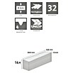 Egger Laminat NatureSense Herringbone Casella Eiche natur (Casella Eiche natur, Fischgrät, 840 x 168 x 8 mm) | BAUHAUS