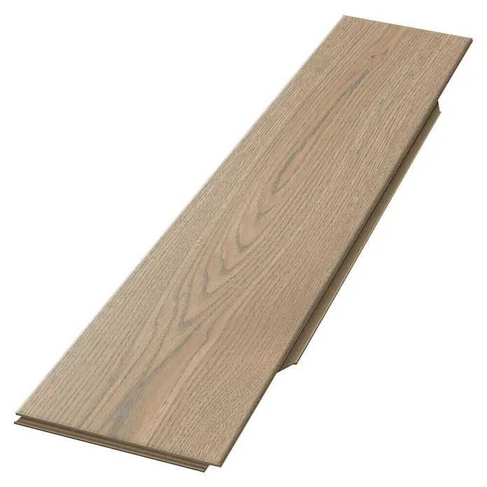 Egger Laminat NatureSense Herringbone - Turin Eiche, Fischgrät, 840 x 168 x 8 mm - Helle Holzdiele mit Maserung. Perfekt für moderne Innenräume, strahlt Wärme und Natürlichkeit aus.