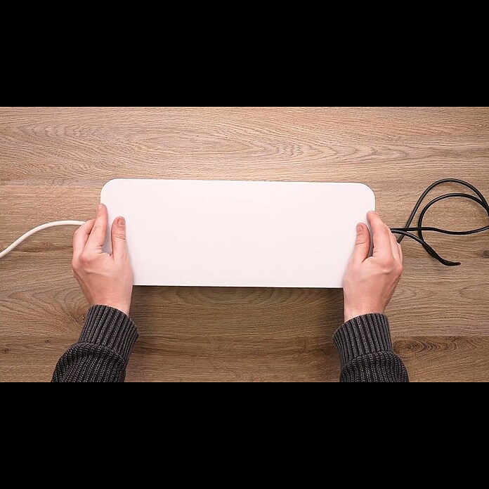 Hama Caja de cables Kabelbox Maxi (Blanco, L x An x Al: 40,6 x 15,6 x 13,5 cm) | BAUHAUS
