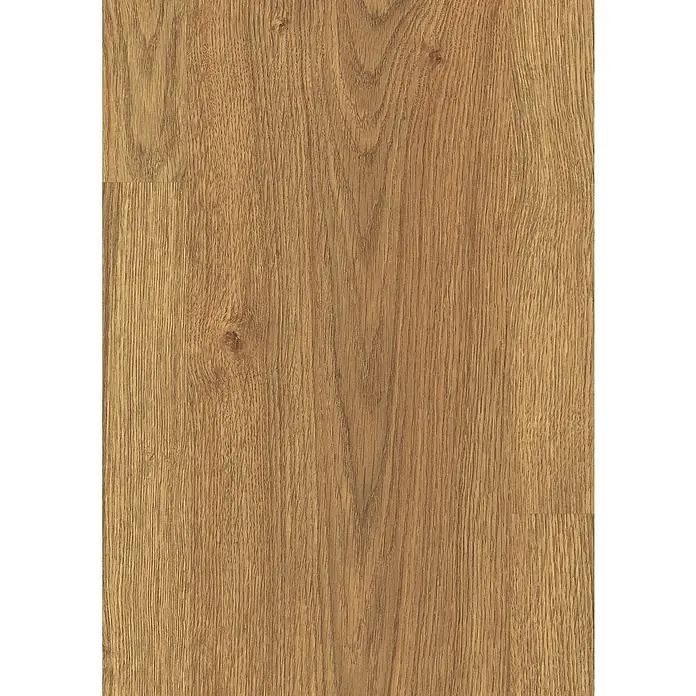 Egger Laminat NatureSense - Asgil Eiche honig, Landhausdiele, 1.292 x 193 x 8 mm - Detailaufnahme eines Holzfußbodens mit natürlicher Maserung und warmen Farbtönen, ideal für ein gemütliches Ambiente.