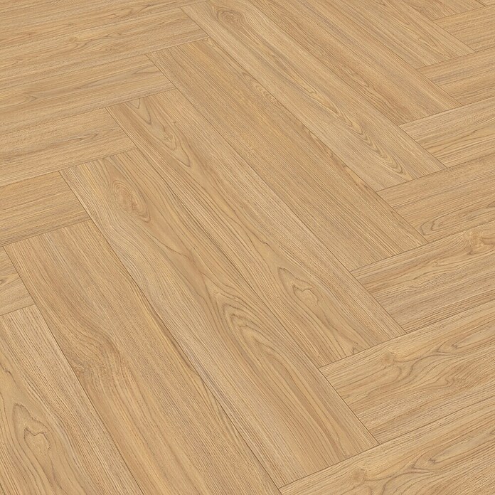 Egger Laminat NatureSense Herringbone Casella Eiche natur (Casella Eiche natur, Fischgrät, 840 x 168 x 8 mm) | BAUHAUS