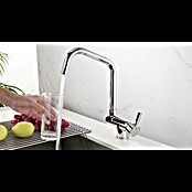 Rousseau Grifo de cocina Mica (Cromo) | BAUHAUS
