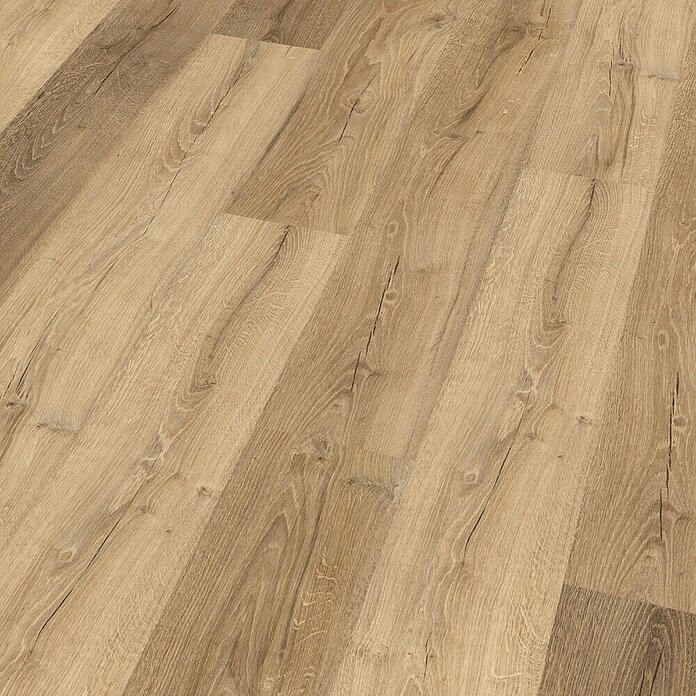 Egger Laminat NatureSense Livingston Eiche natur (Livingston Eiche natur, Landhausdiele, 1 292 x 193 x 8 mm) | BAUHAUS