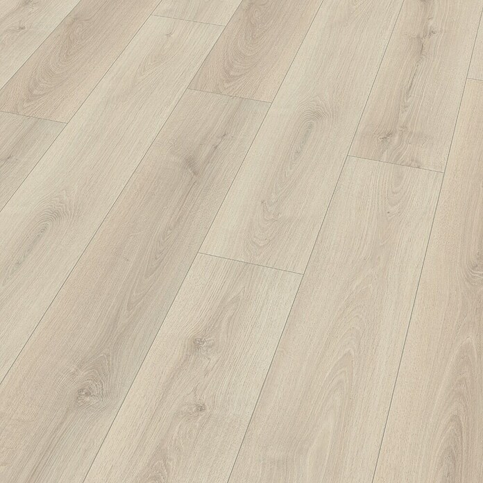 Egger Laminatmuster NatureSense (297 x 193 x 8 mm, Landhausdiele, Elton Eiche weiss) | BAUHAUS