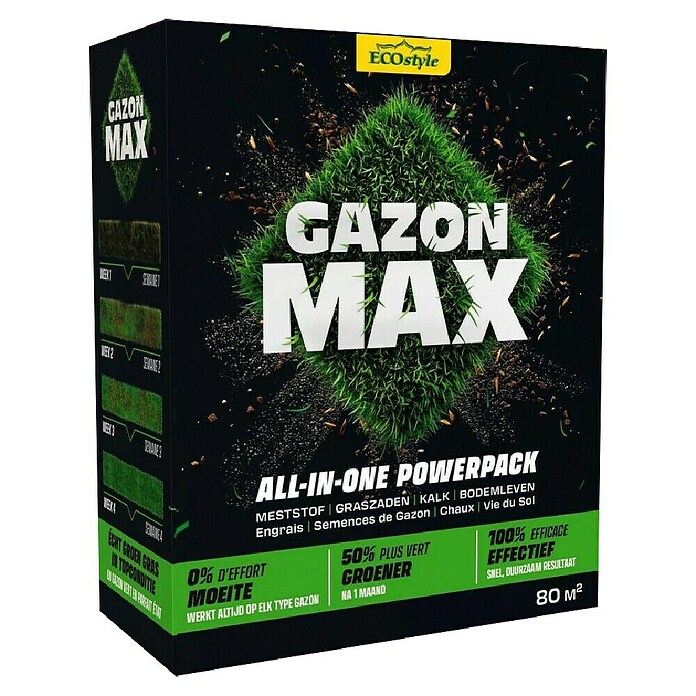 ECOstyle Gazonmest GazonMax (4 kg, 80 m²) | BAUHAUS