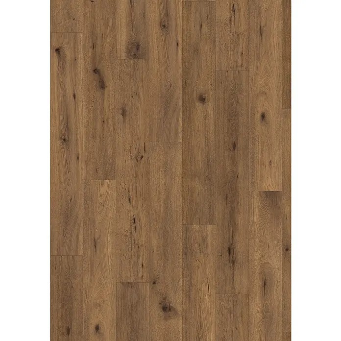 Egger Laminat NatureSense - Inuvik Eiche, Landhausdiele, 1.292 x 193 x 7 mm - Holzdielenboden mit warmen Brauntönen und natürlicher Maserung für ein gemütliches Ambiente.