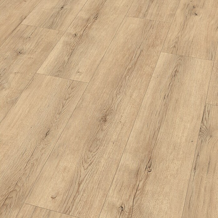 Egger Laminatmuster NatureSense (297 x 246 x 8 mm, Landhausdiele, Carlin Eiche sand) | BAUHAUS