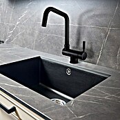 Rousseau Grifo de cocina Mica (Negro) | BAUHAUS