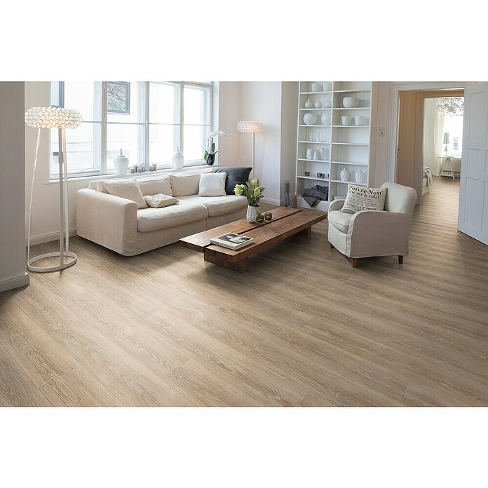 Egger Laminaat NatureSense Newport Eiken Lichtbruin (Eiken Lichtbruin, Planken, 1.292 x 193 x 7 mm) | BAUHAUS