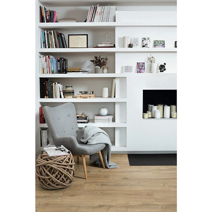 Egger Laminat NatureSense Loja Eiche braun (Loja Eiche braun, Landhausdiele, 1 292 x 246 x 8 mm) | BAUHAUS