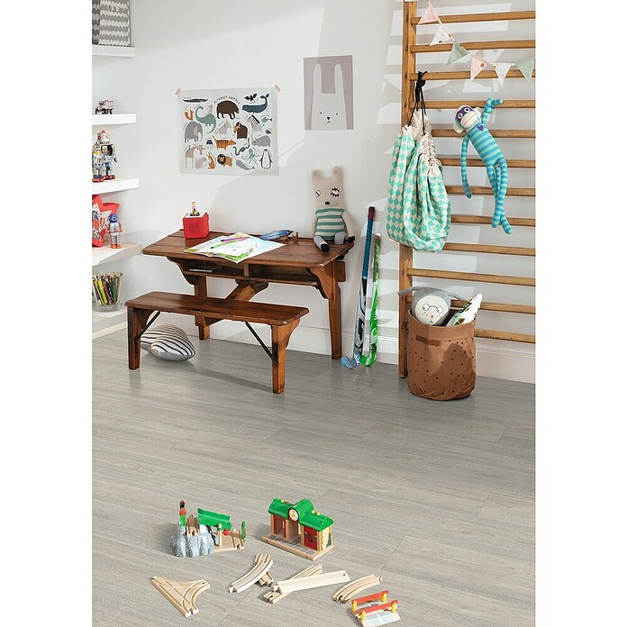 Egger Laminaat NatureSense Charlotte Eiken (Eiken Lichtgrijs, Planken, 1.292 x 193 x 7 mm) | BAUHAUS