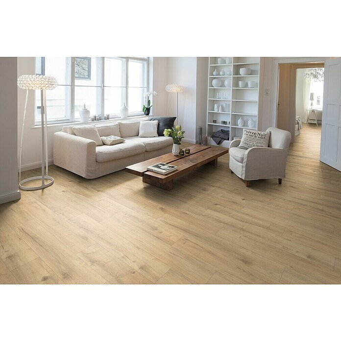 Egger Laminat NatureSense Loja Eiche natur (Loja Eiche natur, Landhausdiele, 1 292 x 193 x 8 mm) | BAUHAUS