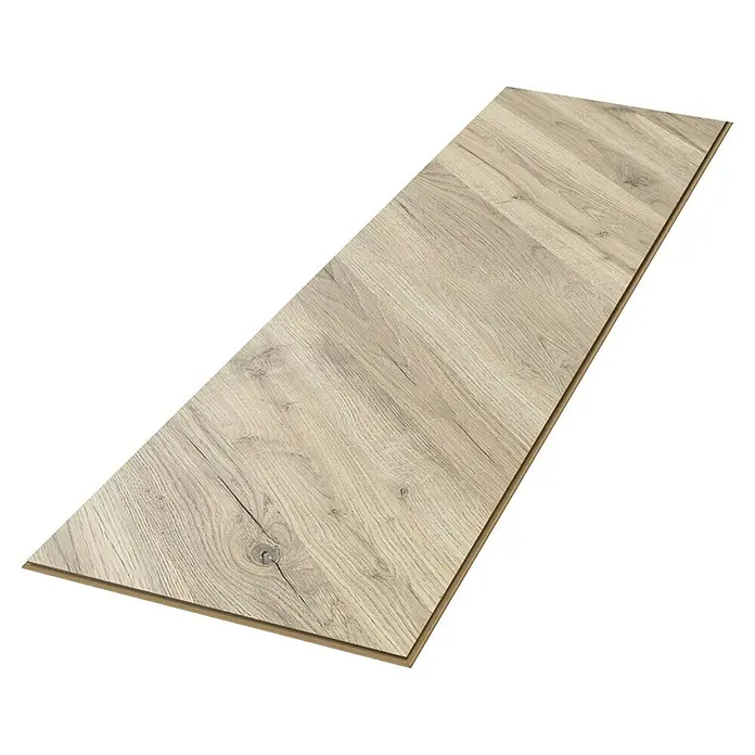 Egger Laminat NatureSense - Rillington Eiche hell, Fischgrät, 1.292 x 327 x 8 mm - Nahaufnahme eines Laminatbodens mit Holzstruktur und realistischen Maserungen, ideal für moderne Wohnräume.