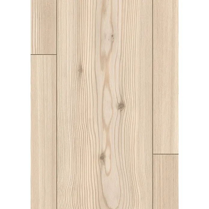 Egger Laminat NatureSense - Alexandria Pinie, Landhausdiele, 1.292 x 193 x 7 mm - Helle Holzdielen mit Astlöchern und feiner Maserung für ein natürliches Ambiente. Das Laminat sorgt für eine warme und freundliche Atmosphäre im Raum.