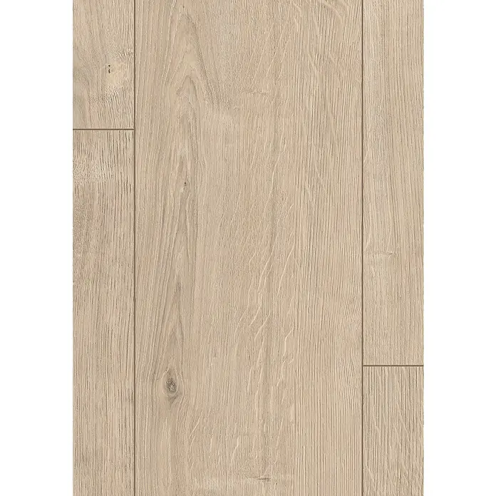 Egger Laminat NatureSense - Berdal Eiche hell, Landhausdiele, 1.292 x 193 x 7 mm - Helle Holzbodenfliese mit Maserung und Astlöchern, ideal für ein modernes Interieur mit natürlicher Optik.