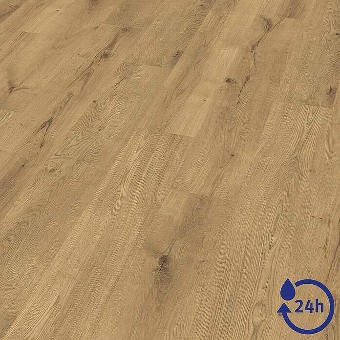 Egger Laminat NatureSense Aqua Lausanne Eiche natur (Lausanne Eiche natur, Landhausdiele, 1 292 x 193 x 10 mm) | BAUHAUS