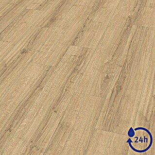Egger Laminat NatureSense Aqua Sherman Eiche hellbraun (1.292 x 193 x 10 mm, Landhausdiele, Sherman Eiche hellbraun)