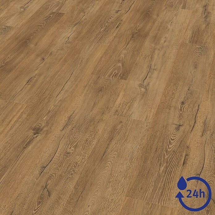Egger Laminat NatureSense Aqua Melba Eiche braun (Melba Eiche braun, Landhausdiele, 1 292 x 193 x 8 mm) | BAUHAUS