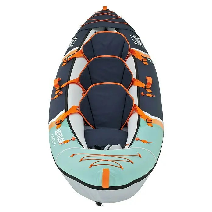 Sevylor Kajak Maui 2 + 1 - L x B: 380 x 98 cm, Nutzlast: 250 kg, Geeignet für: 2+1 Personen - Aufblasbares Kajak Sevylor Maui 241 mit drei Sitzen, ideal für entspannte Touren auf dem Wasser.