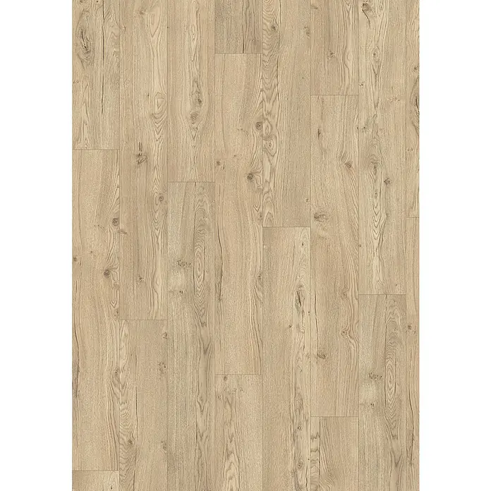 Egger Laminat NatureSense Aqua - Olchon Eiche sandbeige, Landhausdiele, 1.292 x 193 x 8 mm - Helle Holzboden-Textur für ein gemütliches Ambiente. Die Oberfläche ist detailreich und natürlich.