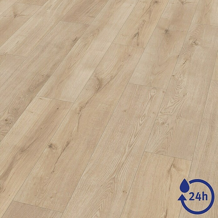 Egger Laminaat NatureSense Aqua Lausanne Licht Eiken (Bruin, Planken, 1.292 x 193 x 10 mm) | BAUHAUS