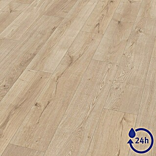 Egger Laminat NatureSense Aqua Lausanne Eiche hell (1.292 x 193 x 10 mm, Landhausdiele, Lausanne Eiche hell)