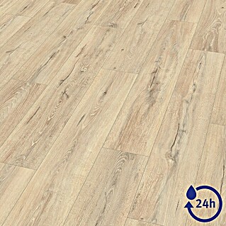 Egger Laminatmuster NatureSense Aqua (297 x 193 x 8 mm, Landhausdiele, Melba Eiche beige)