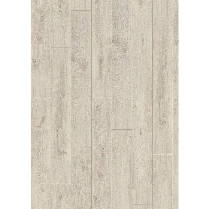 Egger Laminat NatureSense Aqua - Eiche Sedan, Landhausdiele, 1.292 x 193 x 10 mm - Helles Laminat mit Holzmaserung. Dieses Laminat verleiht jedem Raum ein elegantes, modernes Aussehen und ist robust und pflegeleicht.