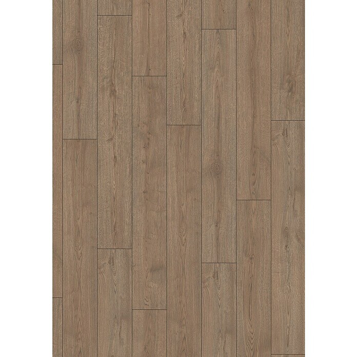 Egger Laminat NatureSense Aqua Turin Eiche braun (Turin Eiche braun, Landhausdiele, 1 292 x 193 x 8 mm) | BAUHAUS