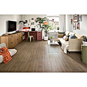 Egger Laminat NatureSense Aqua Turin Eiche braun (Turin Eiche braun, Landhausdiele, 1 292 x 193 x 8 mm) | BAUHAUS