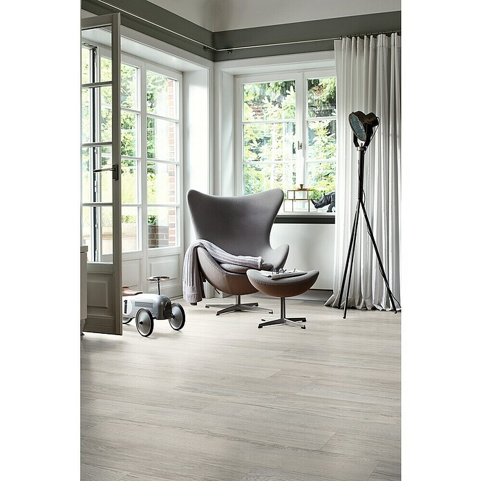 Egger Laminaat NatureSense Aqua Elva Eiken Grijs (1.292 x 193 x 10 mm, Planken) | BAUHAUS