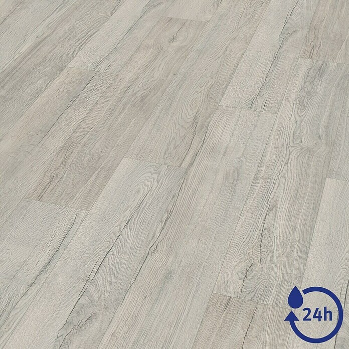 Egger Laminaat NatureSense Aqua Elva Eiken Grijs (1.292 x 193 x 10 mm, Planken) | BAUHAUS