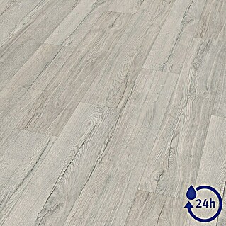 Egger Laminat NatureSense Aqua Elva Eiche grau (1.292 x 193 x 10 mm, Landhausdiele, Elva Eiche grau)