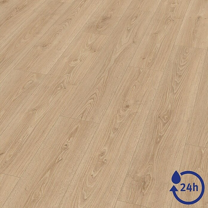 Egger Laminatmuster NatureSense Aqua (297 x 193 x 8 mm, Landhausdiele, Treviso Eiche braun) | BAUHAUS