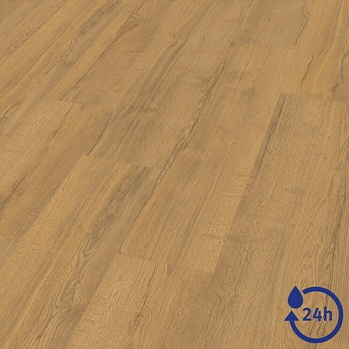 Egger Laminatmuster NatureSense Aqua (297 x 246 x 8 mm, Landhausdiele, Elva Eiche honig) | BAUHAUS