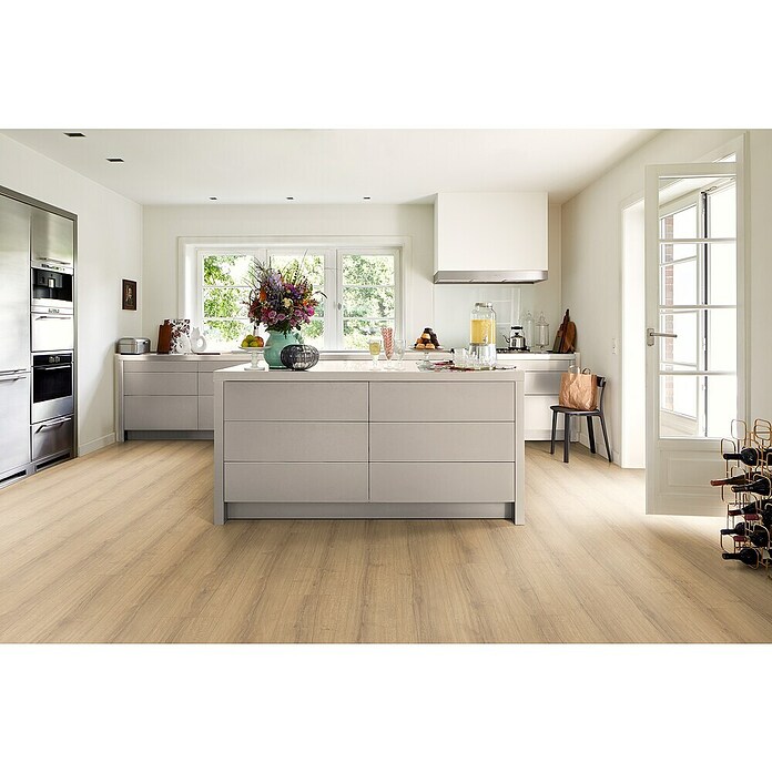 Egger Laminat NatureSense Aqua Sherman Eiche honig (Sherman Eiche honig, Landhausdiele, 1 292 x 246 x 8 mm) | BAUHAUS