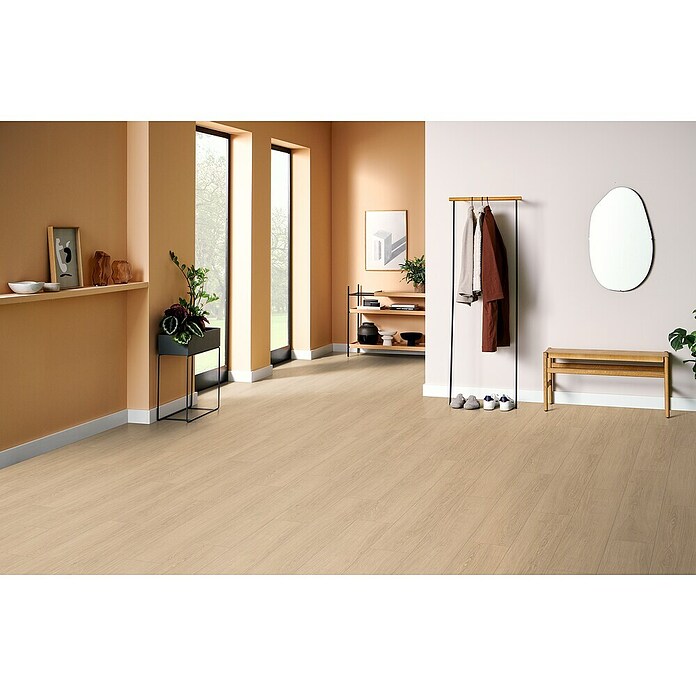 Egger Laminat NatureSense Aqua Victoria Eiche natur (Victoria Eiche natur, Landhausdiele, 1 292 x 193 x 8 mm) | BAUHAUS
