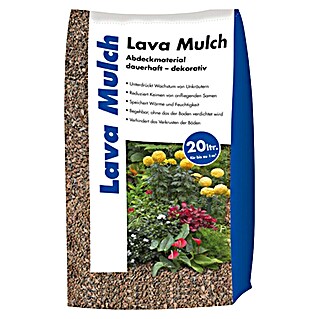 Hamann Mercatus Lavamulch (Rot, Körnung: 8 mm - 16 mm, 20 l)