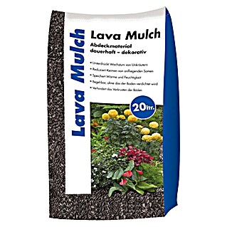 Hamann Mercatus Lavamulch (Anthrazit, Körnung: 2 mm - 8 mm, 20 l)