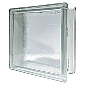 Bloque de vidrio satinado (Transparente, Decorativo, 8 x 19 x 19 cm, Satinado) | BAUHAUS