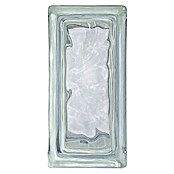 Bloque de vidrio ondulado (Transparente, Decorativo, 8 x 9 x 19 cm, Rectangular) | BAUHAUS