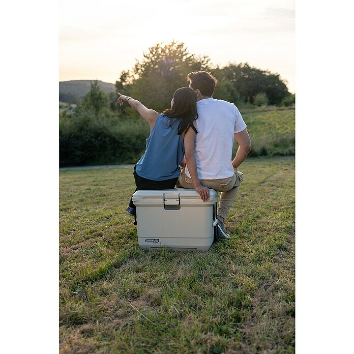 Coleman Nevera de camping Pro (L x An x Al: 65 x 37 x 48 cm, Blanco, 52 l) | BAUHAUS