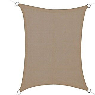 Toldo vela PES (L x An: 4 x 3 m, Arena, Rectangular)