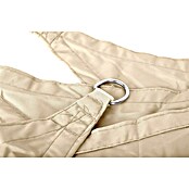 Faura Toldo vela PES (L x An: 3,6 x 3,6 m, Beige, Triangular) | BAUHAUS
