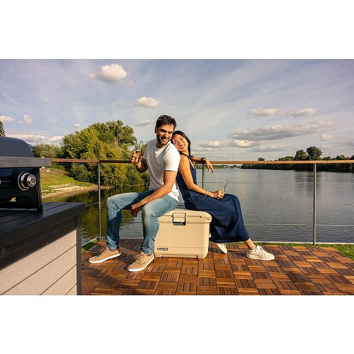 Coleman Nevera de camping Pro (L x An x Al: 65 x 37 x 48 cm, Blanco, 52 l) | BAUHAUS